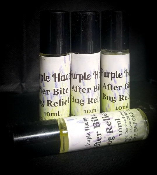 Soothing After Bite Bug Roller for itchy skin relief, perfect for travel and outdoor adventures.