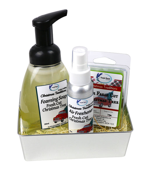 Christmas Traditions Gift Set Fresh Cut Christmas Tree