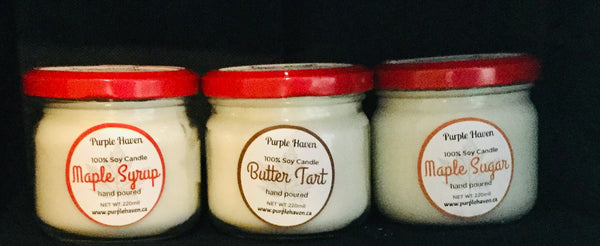 Hand Crafted All Natural Soy Candles Scents of Haldimand Collection