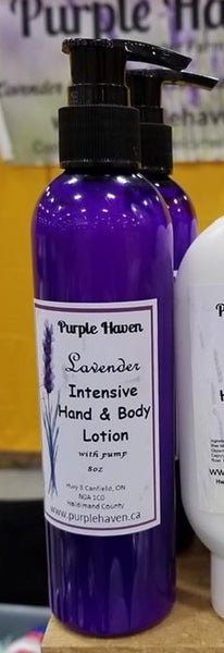 Lavender Intensive Moisturizing Hand Lotion by Purple Haven offers silky smooth hydration with a calming lavender scent.