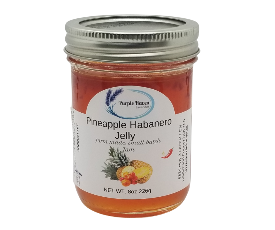 Pineapple Habanero Pepper Jelly - Sweet and Spicy Delight – Purple Haven