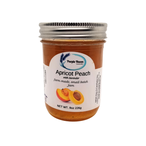 Lavender Apricot & Peach Jam Artisan Farm Made Delight