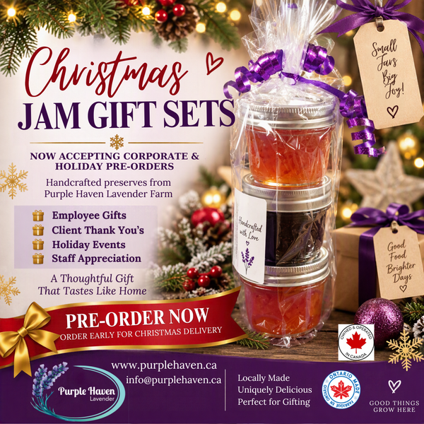 Custom Corporate Branded Artisan Jam & Jelly Gift Sets by Purple Haven