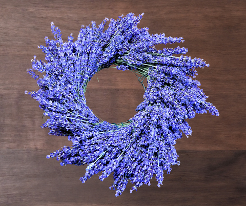 Fresh Lavender Candle Wreath & Glass Etching Experience| Purple Haven Lavender Farm