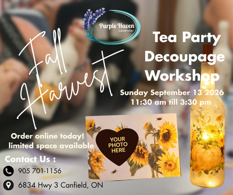 Fall Harvest   September 13th 11:30am till 3:30pm