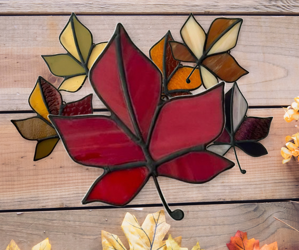 Stain Glass Maple Leaf  Sunday October 11th, 2026 1-3
