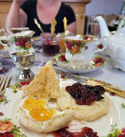 sold out Purple Haven Christmas Afternoon  Make & Take  High Tea Experience  October 29,  2023 11:00am-2:00pm