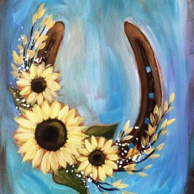 Charcuterie Sunset Paint, Sip & Eat Event in the Flowers |Aug 9| Purple Haven