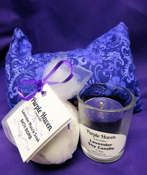 Lavender Relax Hot/Cold Pack Gift Set