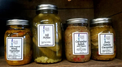 Savory Sauces, Pickles, Beets, Chili Sauces, Salsas & more..