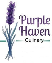 Lavender Apricot & Peach Jam by Purple Haven, made with fresh fruit and a hint of lavender for delightful flavor.