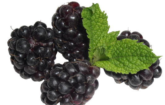 Lavender Boysenberry Jam features rich boysenberries, blending sweet and tangy flavors for a delightful spread.