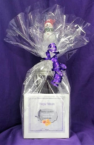 Prepared Savory Lavender Cheese Ball  Set 2