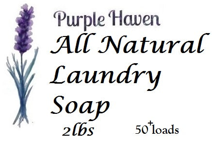 Natural Lavender Laundry Soap