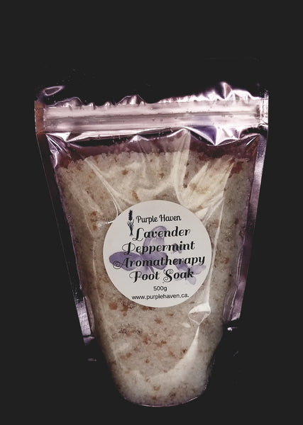 Lavender Peppermint Aromatherapy Foot Soak