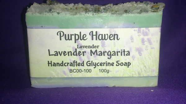 Lavender Margarita Soap Goat's Milk Soap
