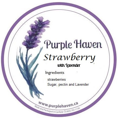 Lavender Strawberry Jam